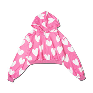 ACDC RAG Y2K love heart hoodie