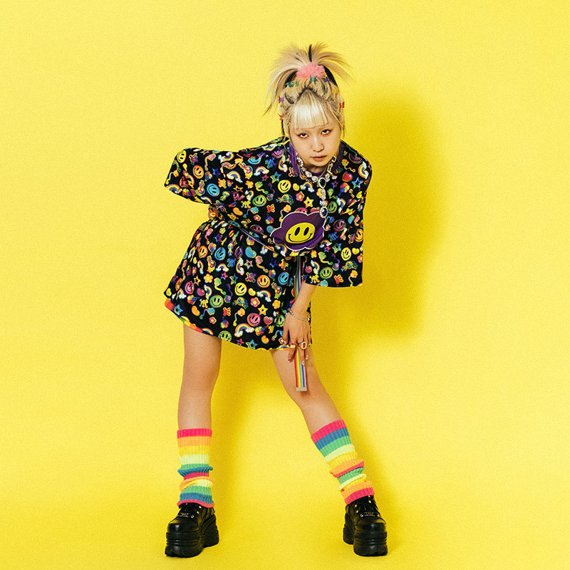ACDC RAG x Fairy Space rainbow big t-shirt