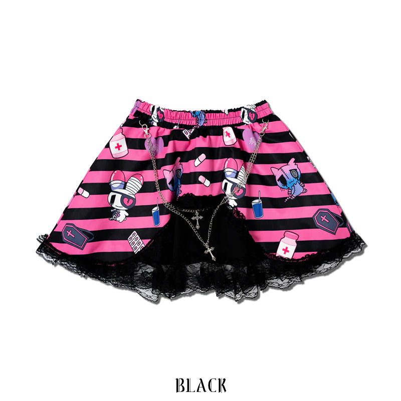 ACDC RAG x Menherachan black skirt ~ LAST ONE!