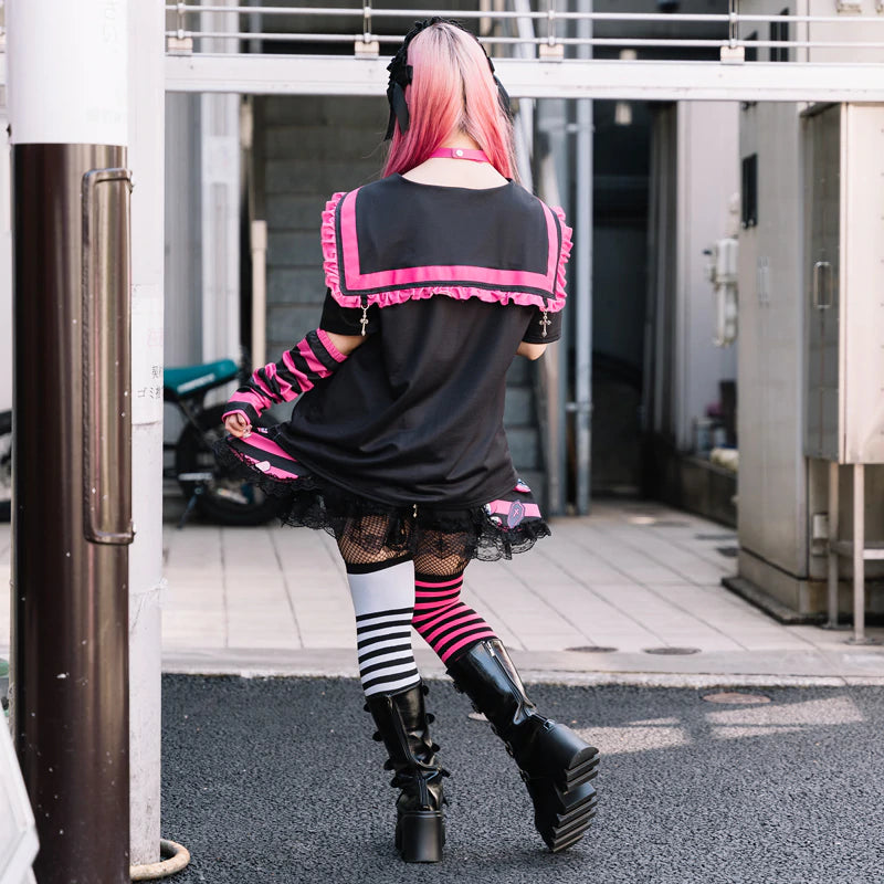 ACDC RAG x Menherachan black skirt ~ LAST ONE!