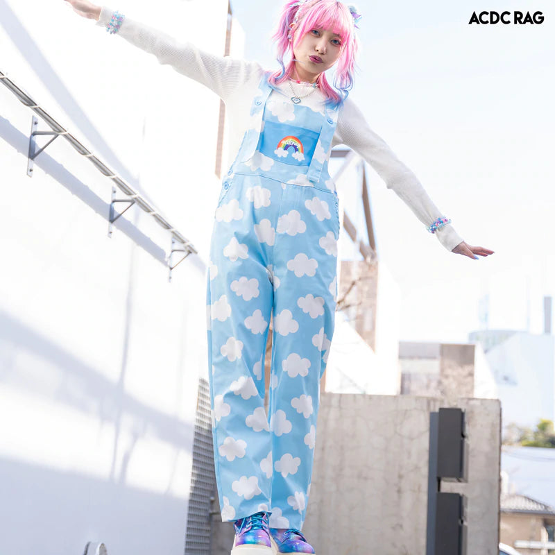 ACDC RAG Y2K cloud dungarees ~ LAST ONE!