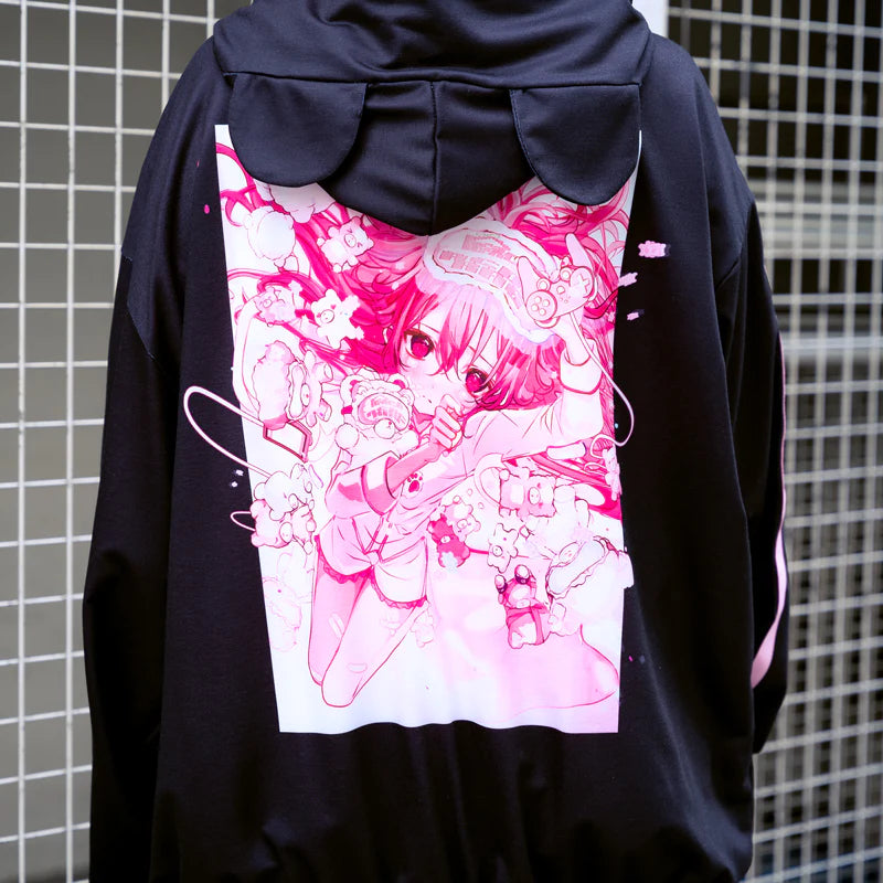 ACDC RAG x Peach Punch "Sleepy Bear" hoodie ~ LAST ONE!