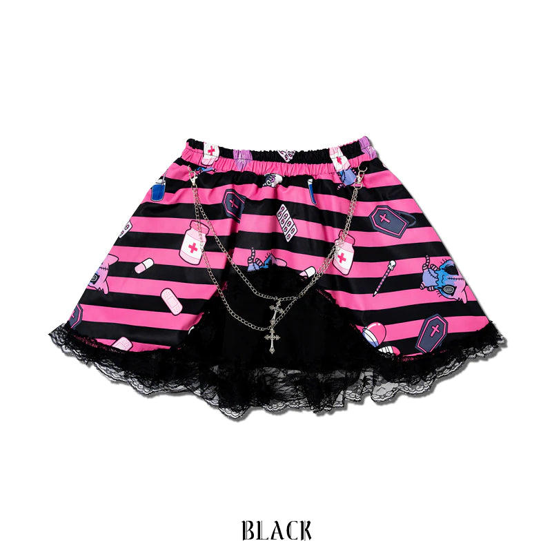 ACDC RAG x Menherachan black skirt ~ LAST ONE!