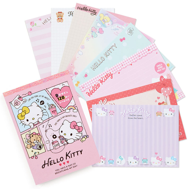 Sanrio Hello Kitty notepad & stickers