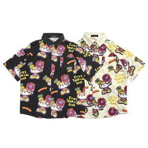 Hypercore "tropical bear" shirt ~ LAST ONE!