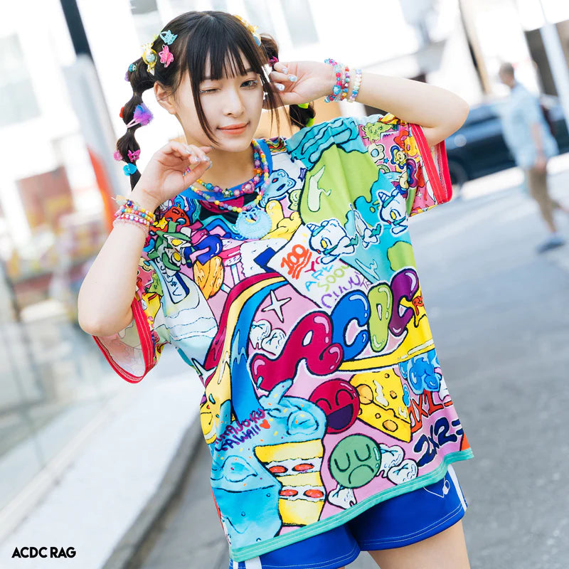 ACDC RAG "Kawaii Panic" t-shirt ~ LAST ONE!