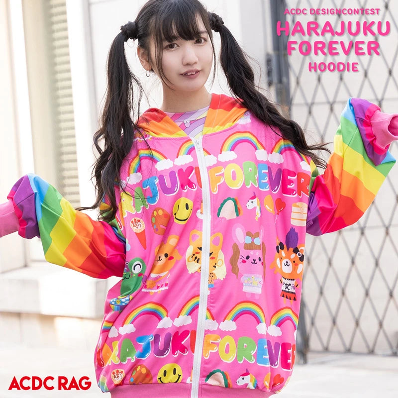 ACDC RAG Harajuku Forever hoodie ~ LAST ONE!