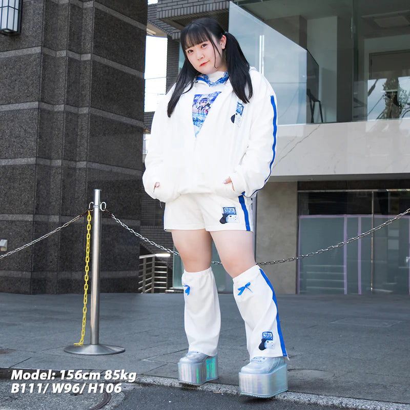 ACDC RAG x Peach Punch "Cyber Cat" hoodie