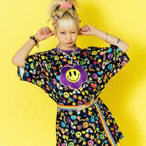 ACDC RAG x Fairy Space rainbow big t-shirt
