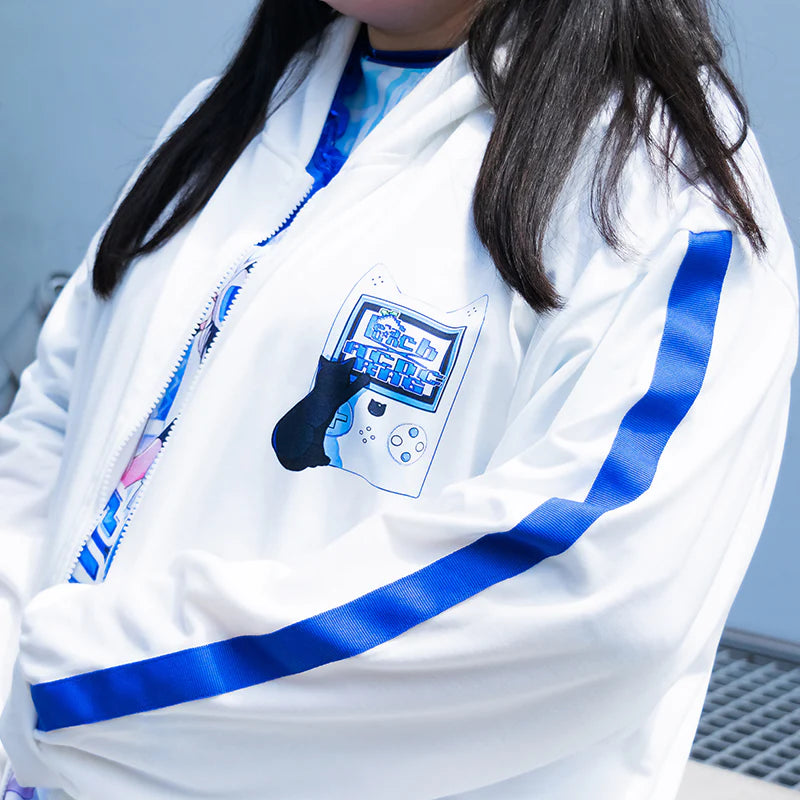 ACDC RAG x Peach Punch "Cyber Cat" hoodie