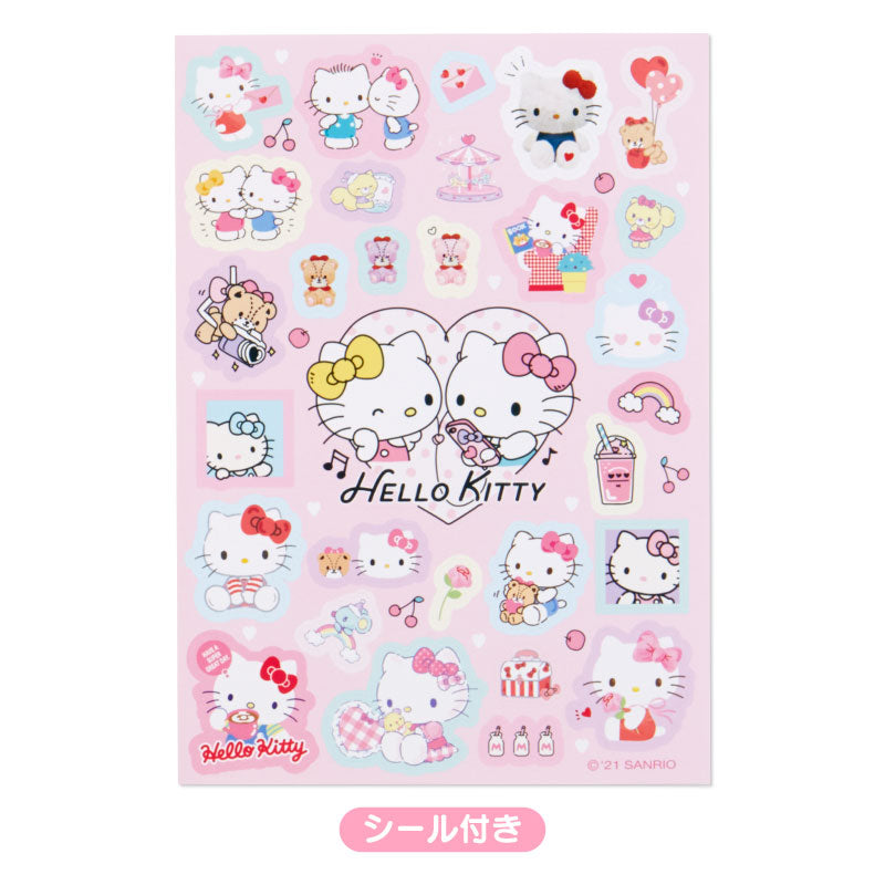 Sanrio Hello Kitty notepad & stickers