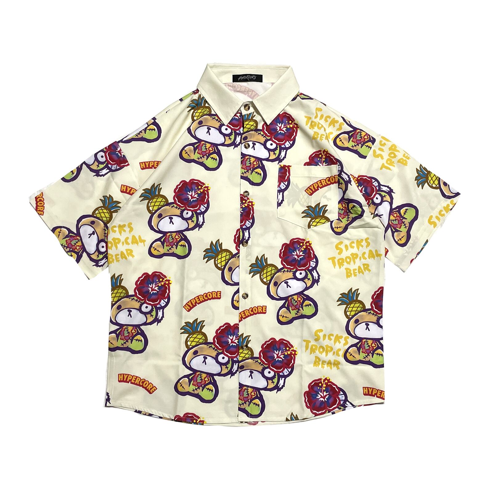 Hypercore "tropical bear" shirt ~ LAST ONE!