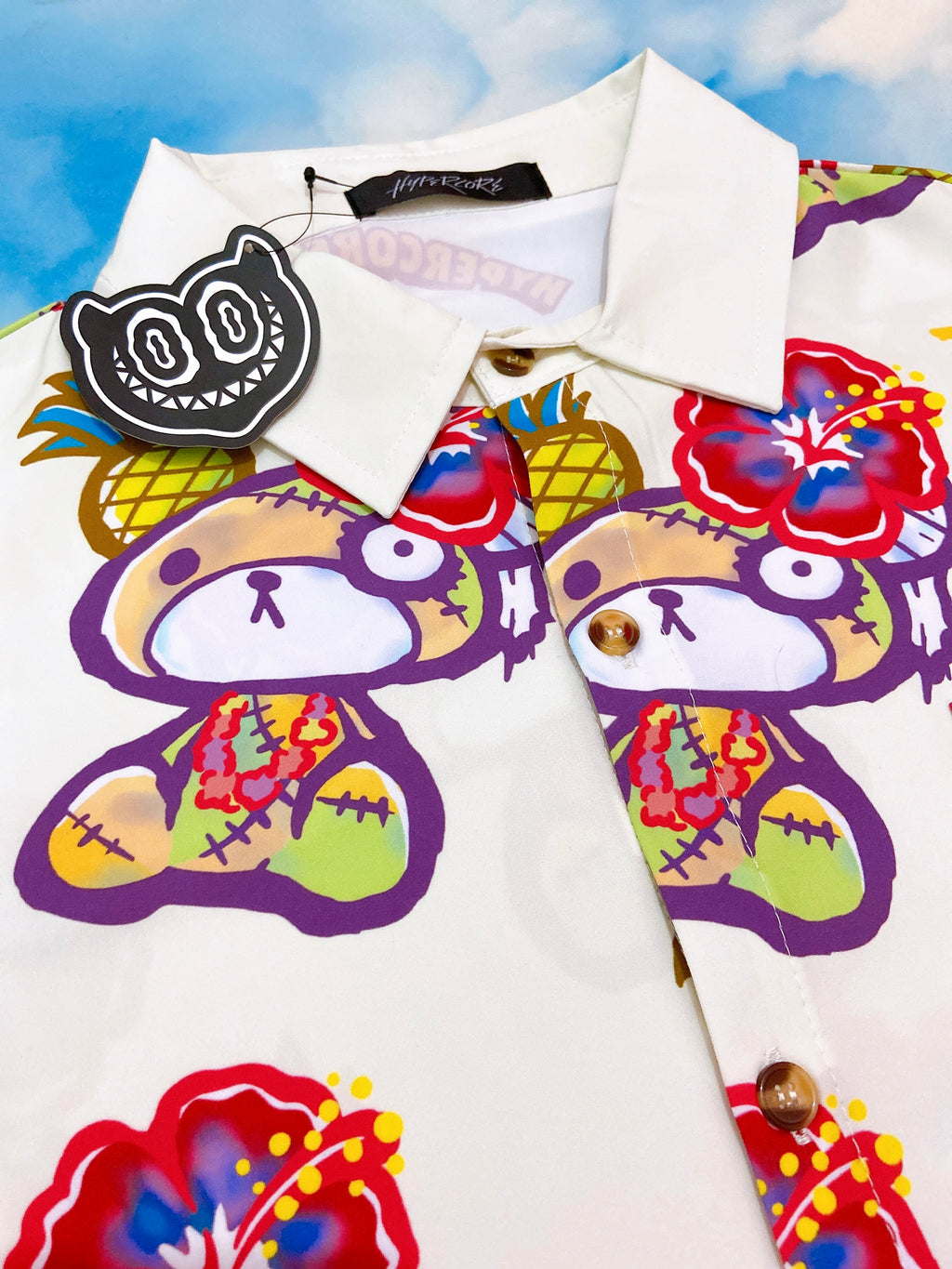 Hypercore "tropical bear" shirt ~ LAST ONE!