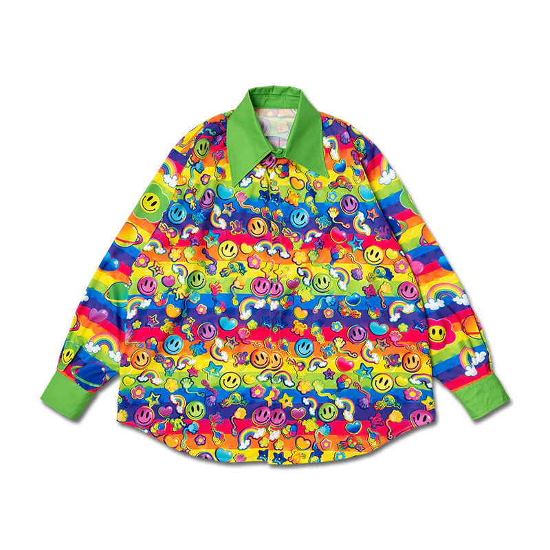 ACDC RAG x Fairy Space rainbow shirt