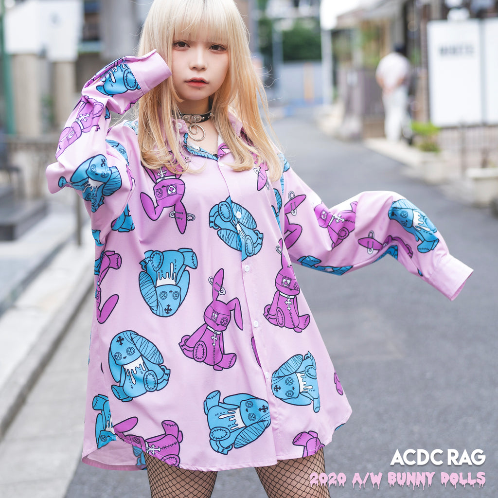 ACDC RAG bunny dolls shirt ~ LAST ONE!