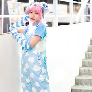 ACDC RAG Y2K cloud dungarees ~ LAST ONE!