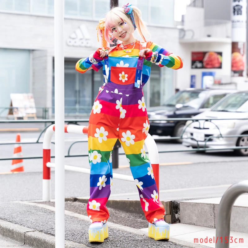 ACDC RAG Y2K flower dungarees ~ LAST ONE!