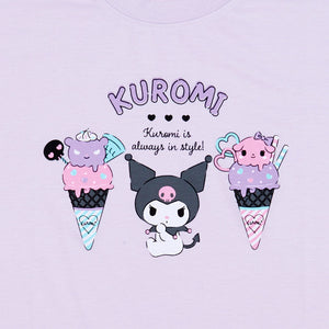 Sanrio Kuromi ice-cream t-shirt