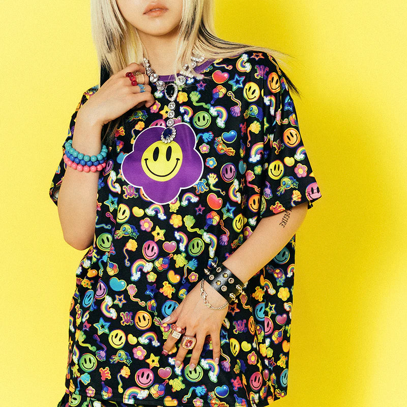 ACDC RAG x Fairy Space rainbow t-shirt