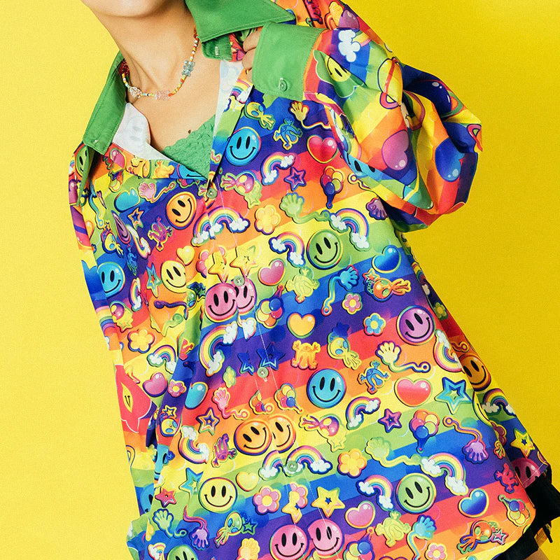 ACDC RAG x Fairy Space rainbow shirt