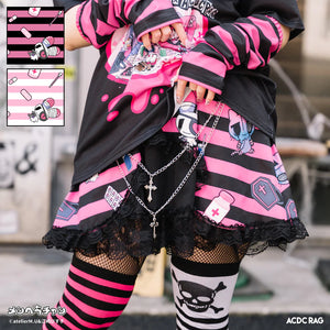 ACDC RAG x Menherachan black skirt ~ LAST ONE!
