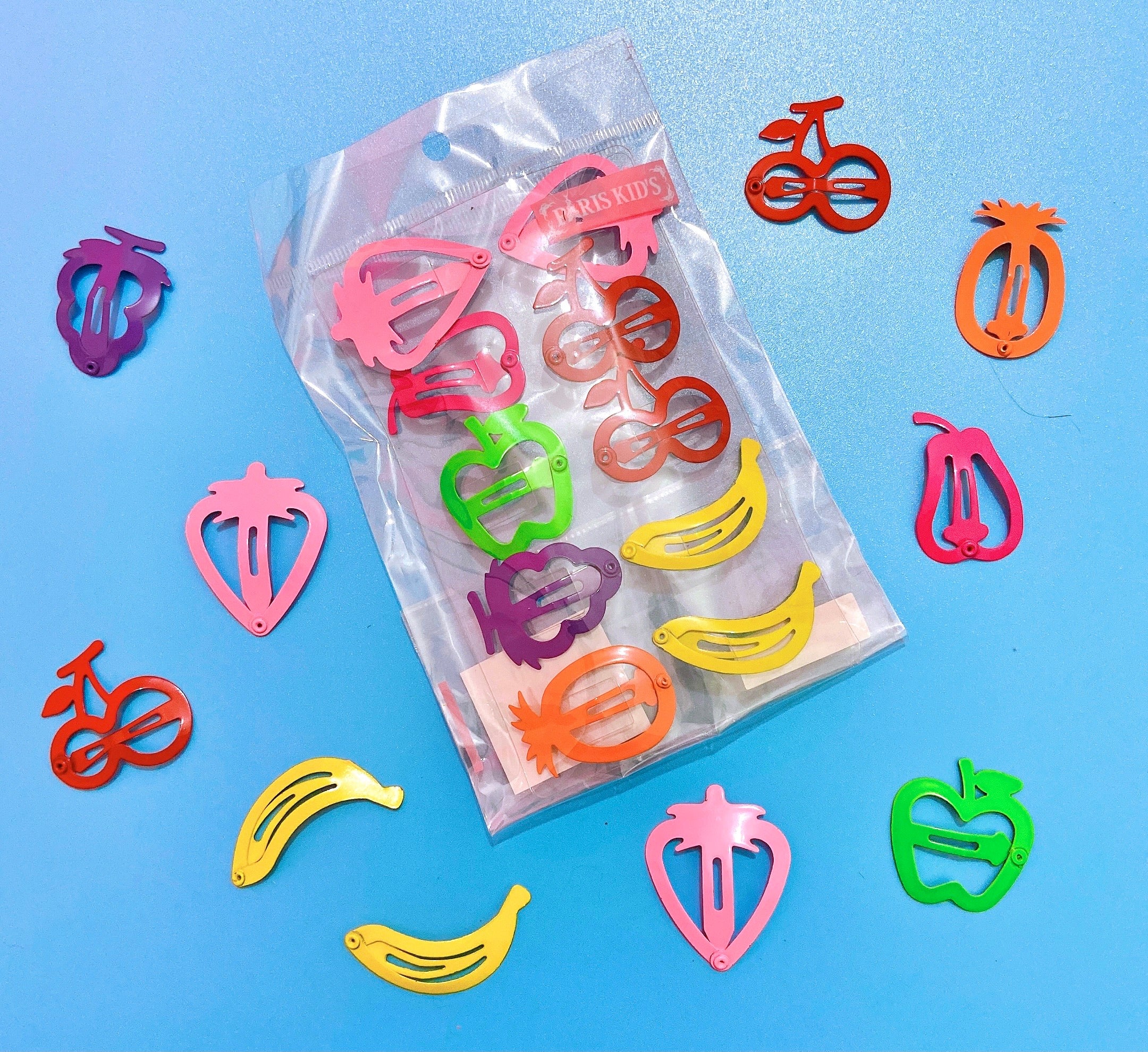 Paris Kids fruit hair clips ~ LAST ONE!