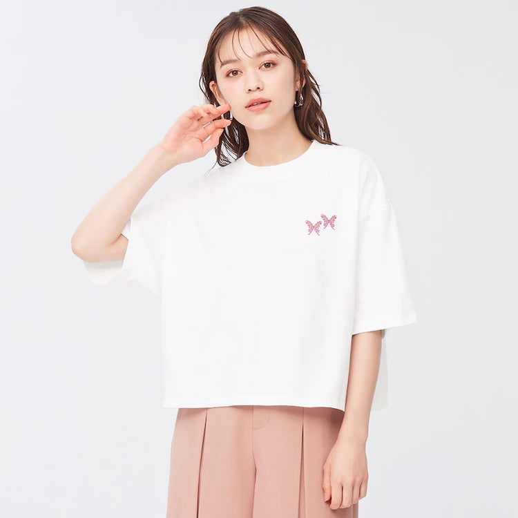 Demon Slayer Shinobu Kochō cropped t-shirt ~ LAST ONE!