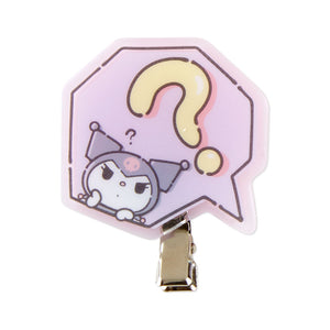 Sanrio characters speech bubble hair clip box set