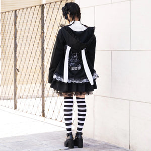 ACDC RAG rabbit hoodie - big version