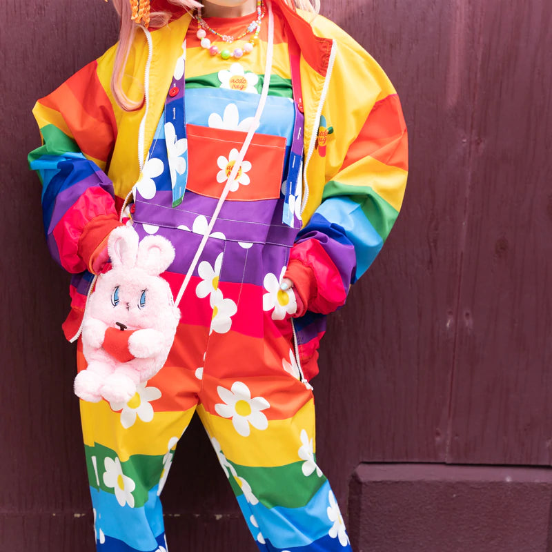 ACDC RAG Y2K flower dungarees ~ LAST ONE!