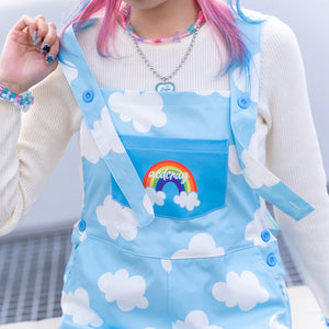 ACDC RAG Y2K cloud dungarees ~ LAST ONE!