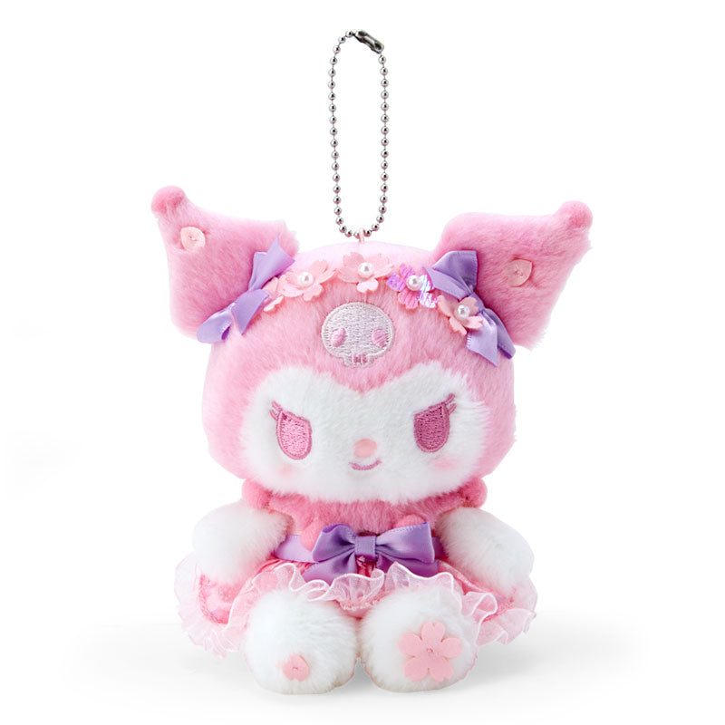 Sanrio Kuromi sakura plushie mascot
