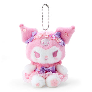 Sanrio Kuromi sakura plushie mascot