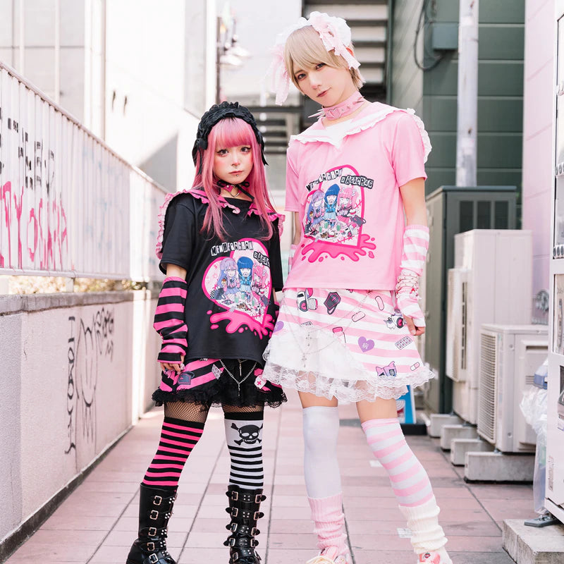 ACDC RAG x Menherachan black skirt ~ LAST ONE!