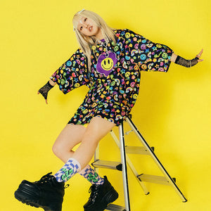 ACDC RAG x Fairy Space rainbow big t-shirt