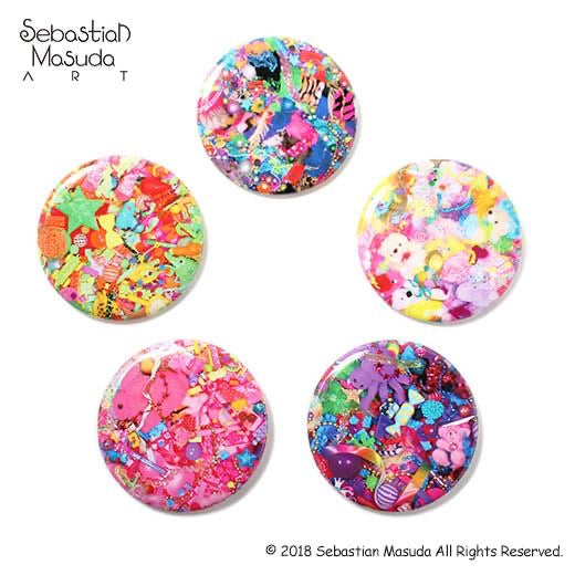 6% DOKIDOKI Colorful Rebellion Seventh Nightmare badge